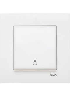 Viko Kare Viko Karre White Light Switch Framed 