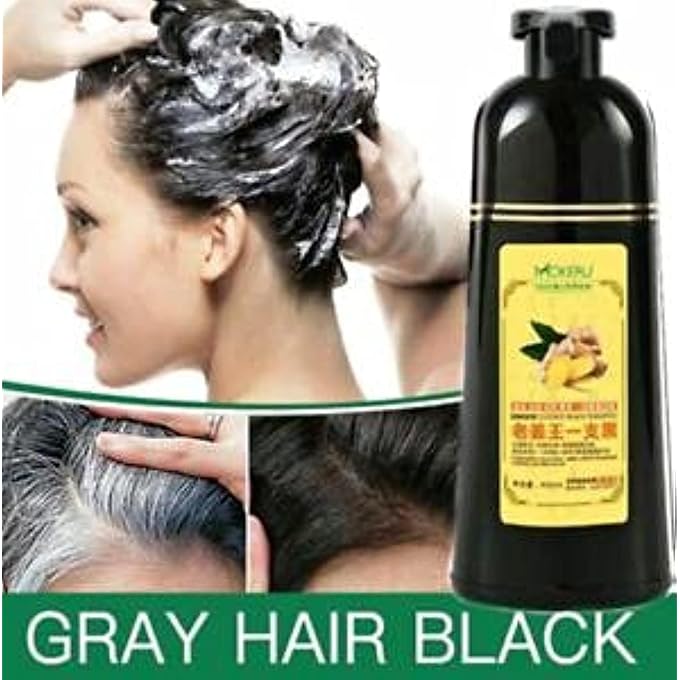 MOKERU Hair Shampoo (2 Pieces, Black) - Image 2