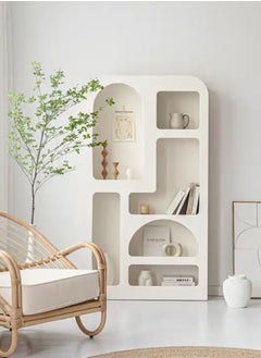 alimforyou Multifunctional Bookshelf 100x40x200 cm wood  - Image 1