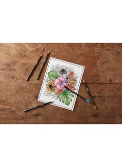 Crayola 40-Pages Florals A Flower Coloring Book Multicolour 25.4 x 21.59 x 0.63 cm CRA0410820000  - Image 5