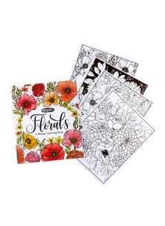 Crayola 40-Pages Florals A Flower Coloring Book Multicolour 25.4 x 21.59 x 0.63 cm CRA0410820000  - Image 3