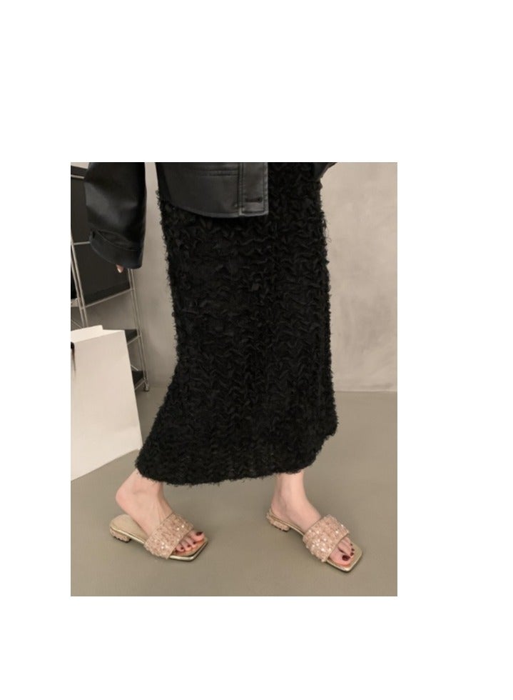 New Sparkling High Heels With Rhinestone Beads - Image 2