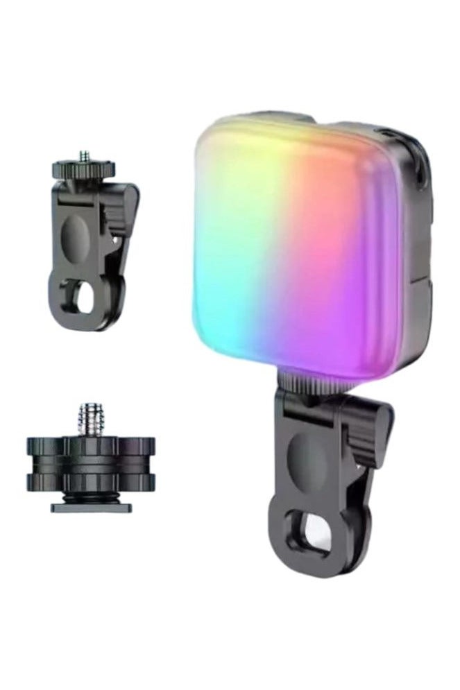 PLOKAMA U80 Pro LED RGB Mobile Phone Video Light - Small Portable + 12 Different Lighting Modes for Professional Photography - Image 3