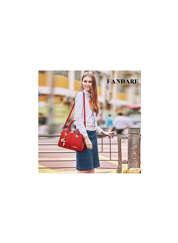 FANDARE Ladies Top-handle Bags Handbags for women Shoulder Crossbody bag - Image 2