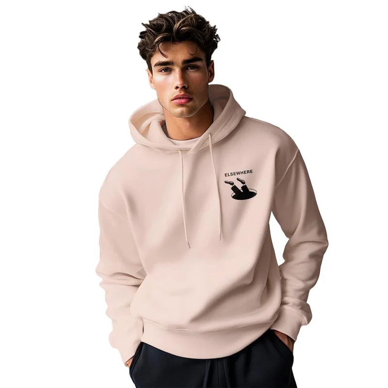 NOBERO Nobero Men's Cotton Blend Hooded Sweatshirt