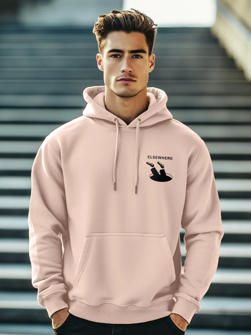 NOBERO Nobero Men's Cotton Blend Hooded Sweatshirt