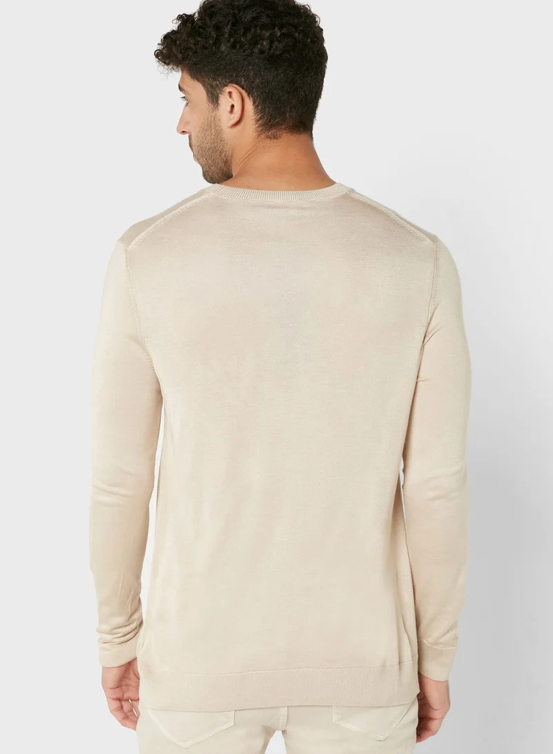Boris Becker Crew Neck Basic Jumper