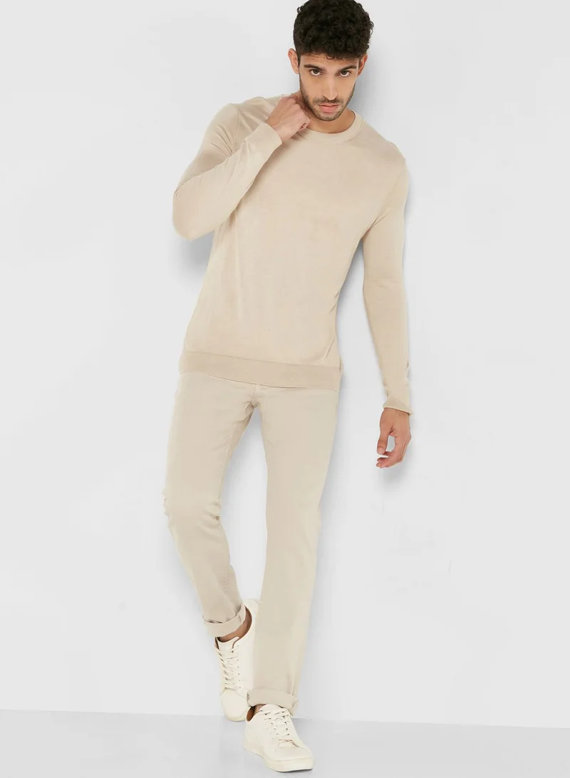 Boris Becker Crew Neck Basic Jumper