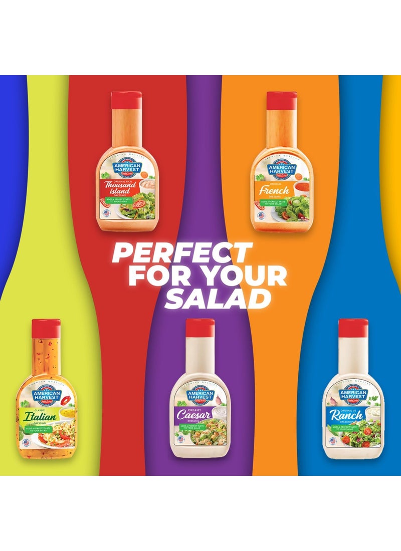 American Harvest Classic Italian Salad Dressing Sauce, 237 ml - Image 5