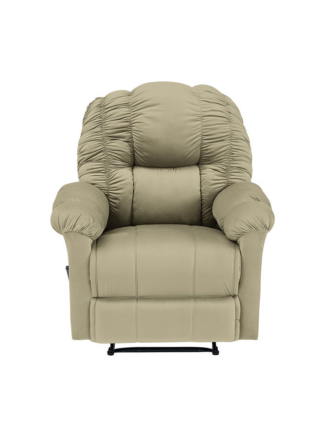 باك كومفرت كومفي تيشير | كرسي استرخاء منجد بالمخمل - سكري غامق - 90×80×105 سم - Image 4