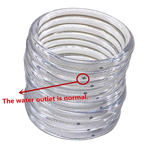 Model Worker 10PCS Round Handles Replacement for Handmade Bag Handbags Purse Handles (Transparent) - Image 3