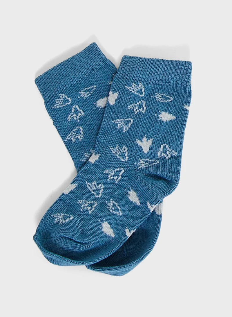 mothercare Dinosaur Baby Socks - 3 Pack