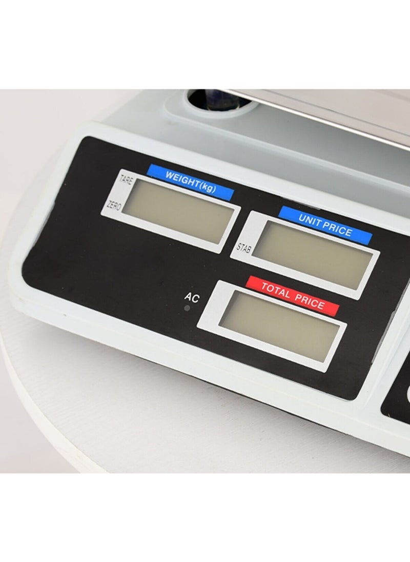 oem - Metal Measuring Scale Electronic Scale Grocery Grocery Market and Marketer Scale 40KG - Image 1