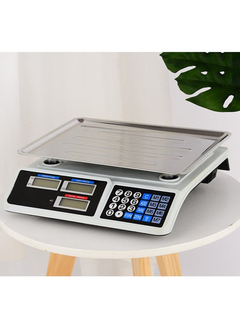 oem - Metal Measuring Scale Electronic Scale Grocery Grocery Market and Marketer Scale 40KG - Image 1