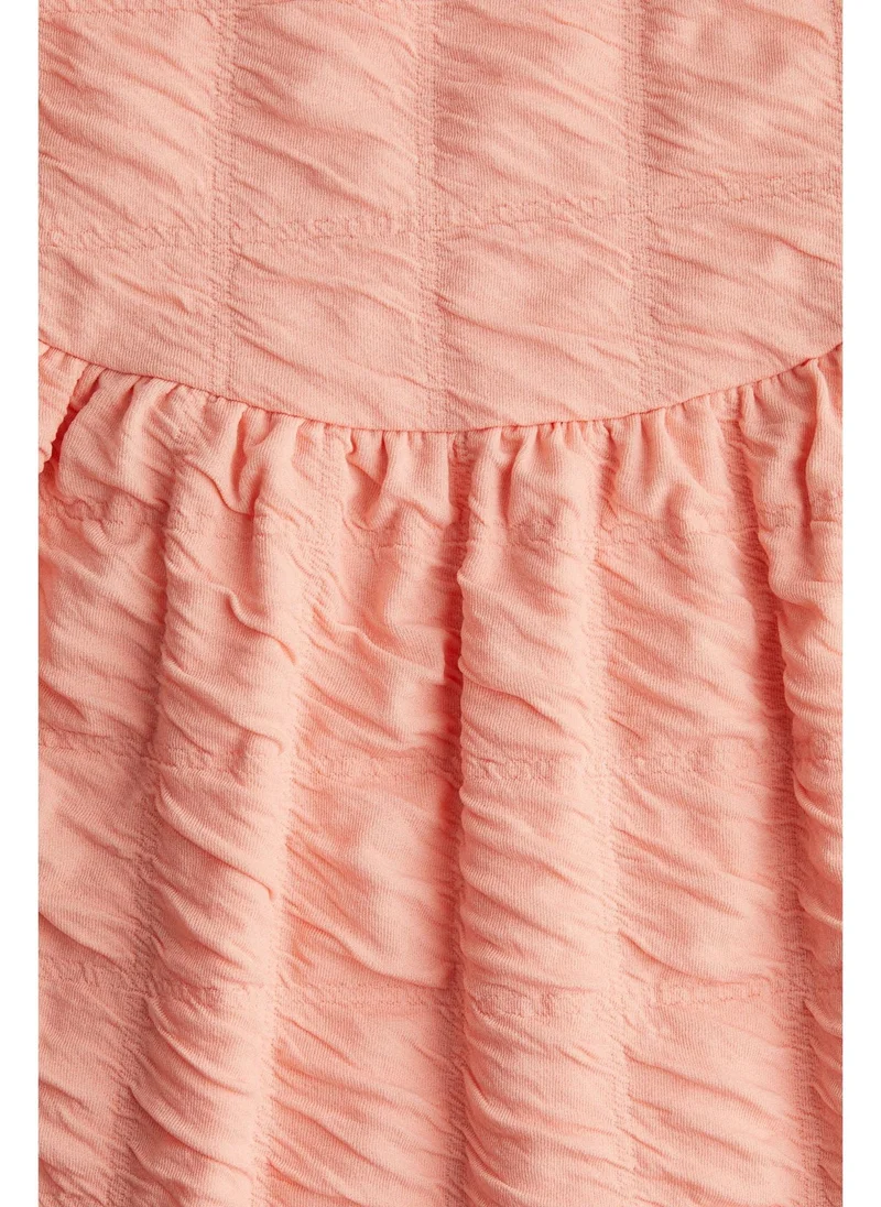 اتش اند ام Textured jersey dress