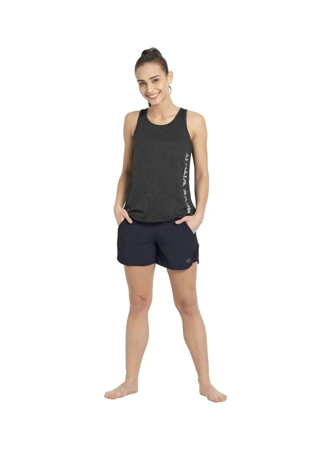 JOCKEY Jockey MW23 Women Lightweight Microfiber Fabric Straight Fit Shorts with Zipper Pockets and Stay Fresh Treatment