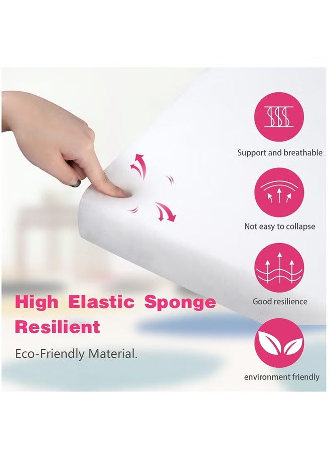 Aissiora Foldable children's sofa Children's cartoon sofa Plush baby chair in the bedroom Girl chair Cute cartoon shapes - Image 4