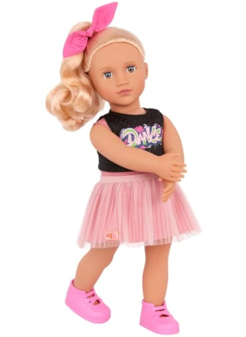 Our Generation - Our Generation Lourdes Doll with Hip Hop Ballerina Outfit | 18-inch Doll for Creative Play | Fashionable & Fun Toy for Kids - Image 1