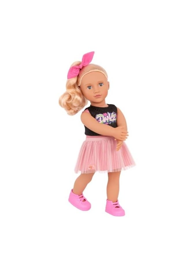 Our Generation - Our Generation Lourdes Doll with Hip Hop Ballerina Outfit | 18-inch Doll for Creative Play | Fashionable & Fun Toy for Kids - Image 1