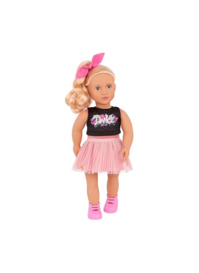 Our Generation - Our Generation Lourdes Doll with Hip Hop Ballerina Outfit | 18-inch Doll for Creative Play | Fashionable & Fun Toy for Kids - Image 1
