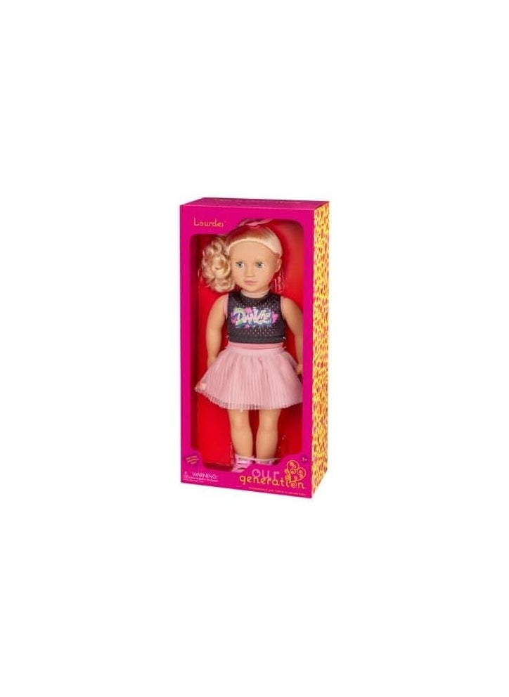 Our Generation - Our Generation Lourdes Doll with Hip Hop Ballerina Outfit | 18-inch Doll for Creative Play | Fashionable & Fun Toy for Kids - Image 1