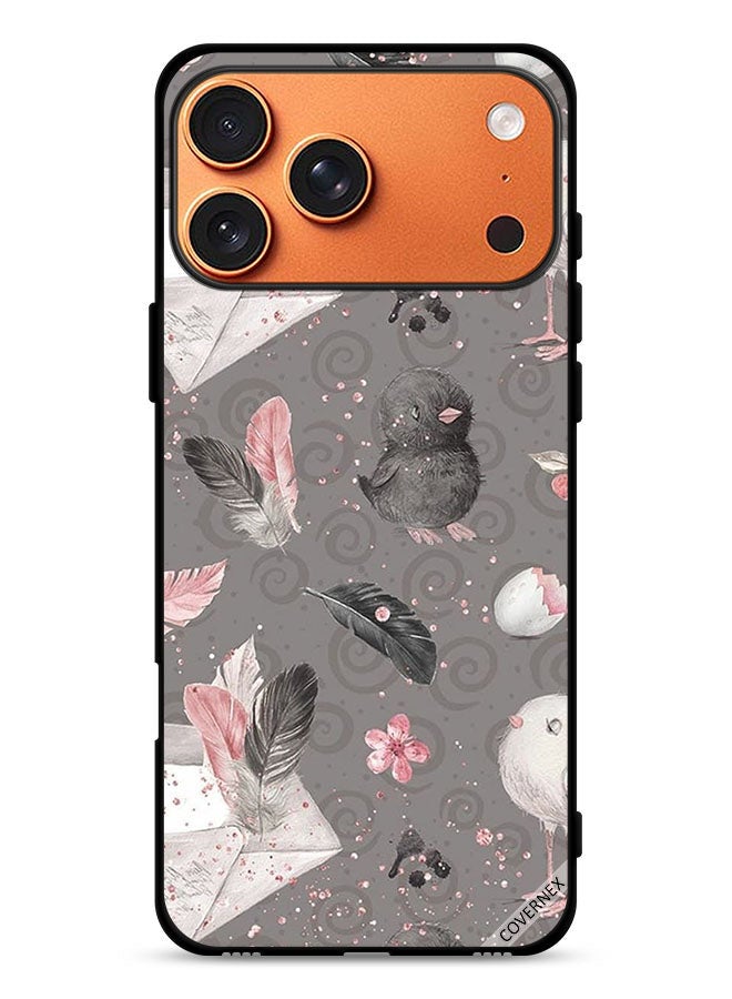 Covernex Apple iPhone 17 Pro Max Protective Case Cover Feathers & Chicks - Image 1
