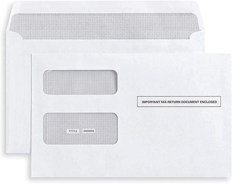 Dutymark 2025 1099-NEC and 1099 Misc 4-Part Tax Forms Combo Kit, for All Non-Employee Compensation Filing, Self Seal Envelopes Included, QuickBooks and Other Software Compatible - Image 5