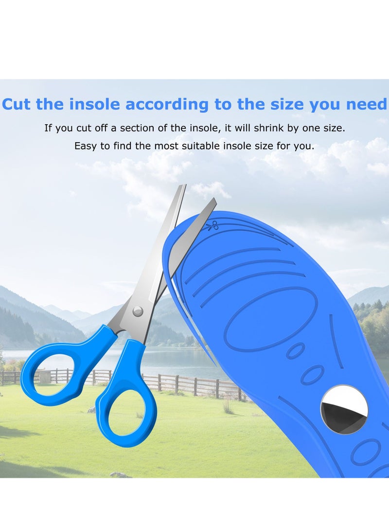 Risen AirTag Insoles，Apple AirTag Protective Case, AirTag Tracker, Anti-Lost，Help You Find Expensive Shoes - Can Be Trimmed To The Desired Size(Size 39-44)Suitable for Children ，Adult and The Elderly - Image 2