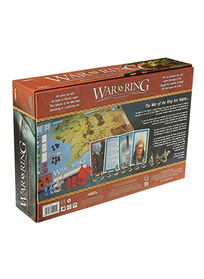 Ares Games Fantasy Flight Games Ares Games War of The Ring 2nd Edition, Multi-Colored (AGS WOTR001), 2 to 4 Players - Image 4