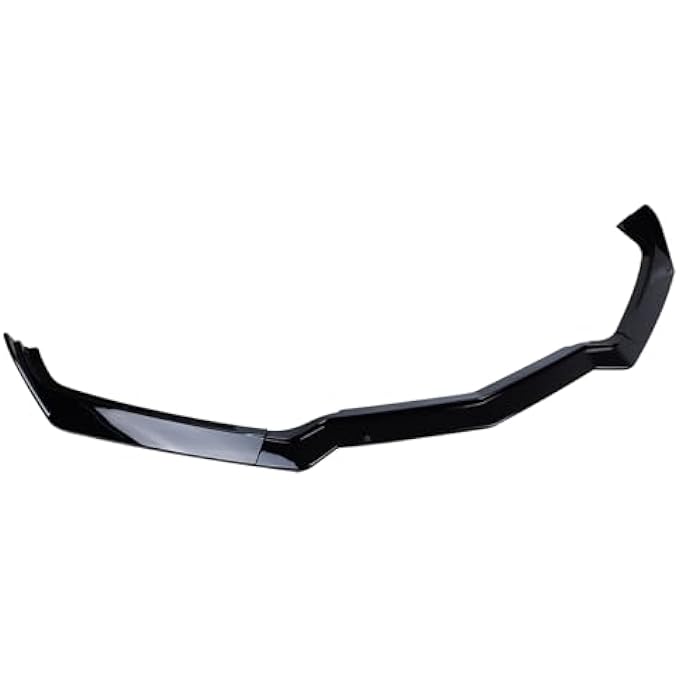 AUTOTOP 3PCS Front Bumper Lip Spoiler Lip Lower Bumper Body Fit Corvette C8 2020-2023(Bright Black) - Image 4