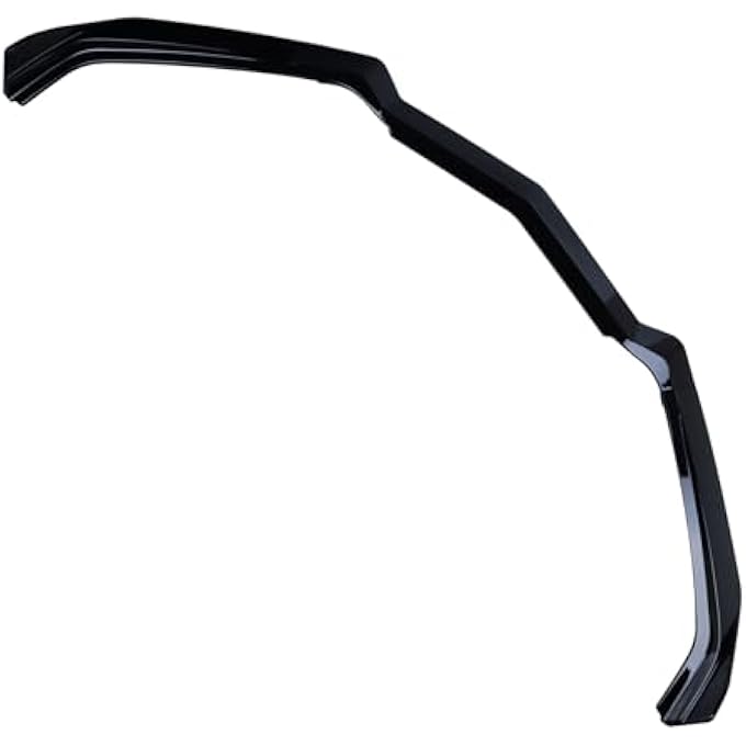 AUTOTOP 3PCS Front Bumper Lip Spoiler Lip Lower Bumper Body Fit Corvette C8 2020-2023(Bright Black) - Image 5