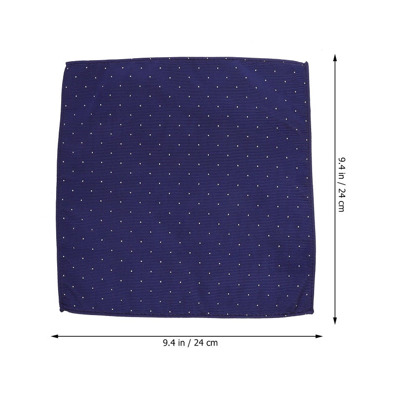 2pcs Men's Suit Pocket Small Scarf Business Suit Scarf - Image 2