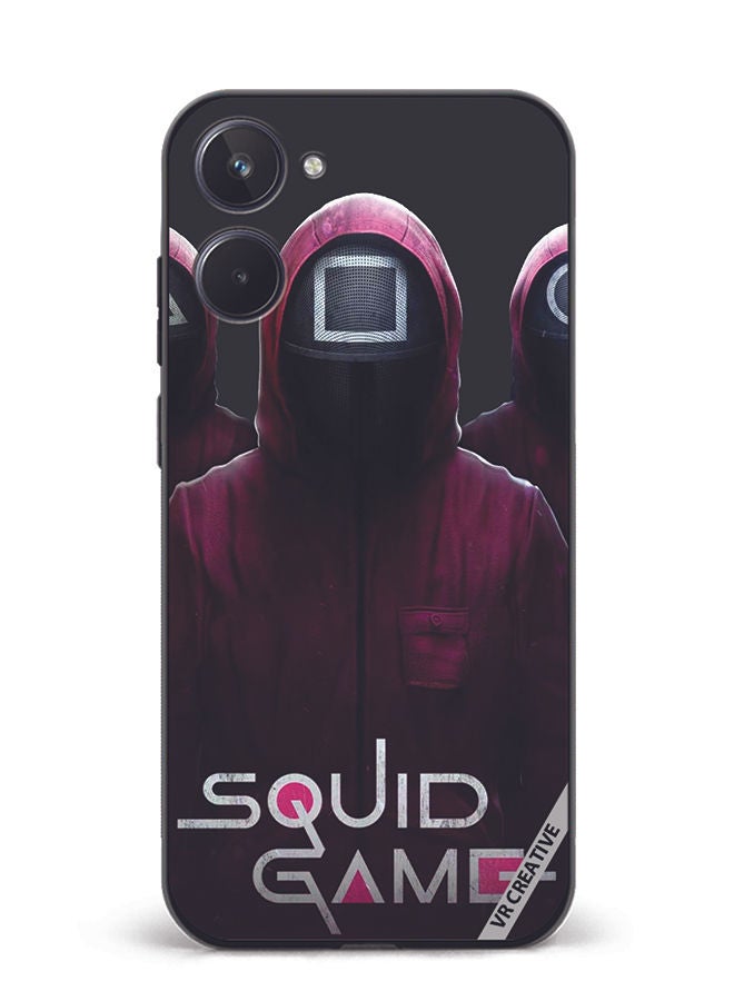 VR CREATIVE Protective Case Cover For Realme 10 Squid Game Design Multicolour - Image 1