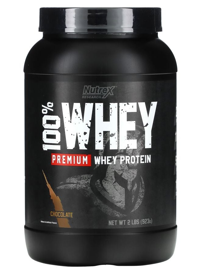 Nutrex Research 100% بروتين مصل اللبن الفاخر شوكولاتة 2 رطل (923 جرام)