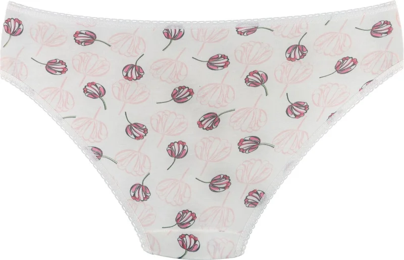 Sensu Women's Basic Slip Panties Mixed Colors Set of 5 - KTS1097