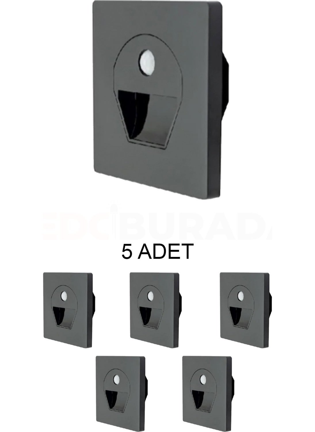 CATA CT-5170 Corridor Lighting with Sensor Daylight - Pack of 5  - Image 1