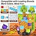 Coodoo Dinosaur Toys Magnetic Blocks Build Mine Magnet World Dinosaur Adventure Set Magnetic Building Blocks Outdoor Toddler Toys for 3 Year Old Boys Girls Creative Jurassic Scenes Kids Toy Games - Image 4