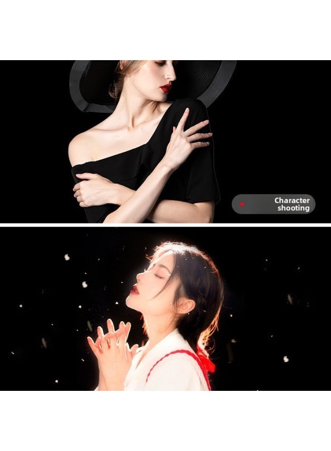 general Black Light Absorbing Cloth Photography Black Cloth Photography Studio Background Cloth Professional Photography Props Photography Solid Color Black Wall Shake-Color Of Light Source:【1.5* 2m 】black - Image 5