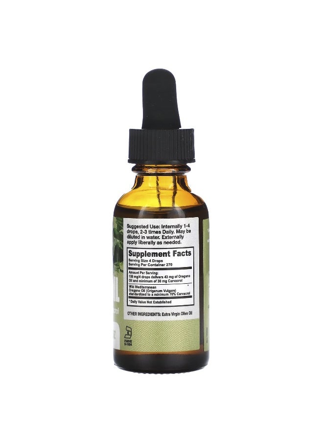 California Natural California Natural, Wild Oregano Oil, 1 fl oz (30 ml)  - Image 2