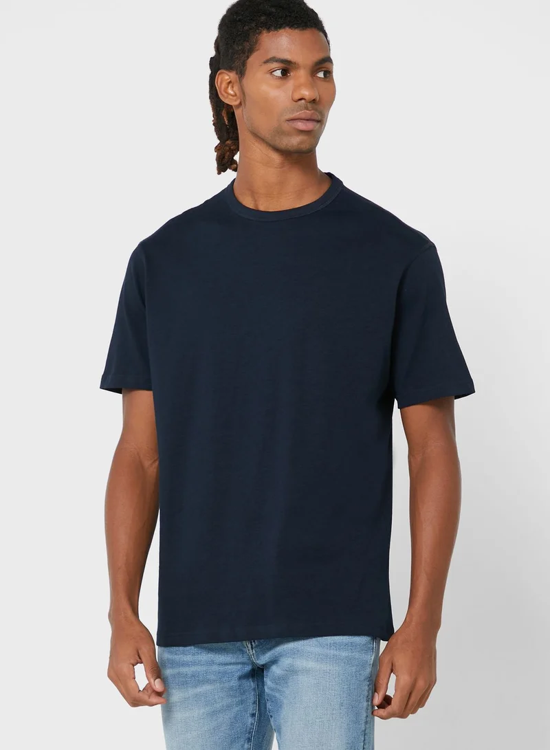Mango Man Essential Crew Neck T-Shirt
