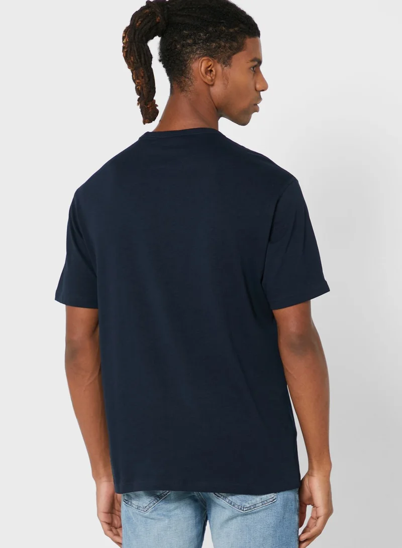 Mango Man Essential Crew Neck T-Shirt