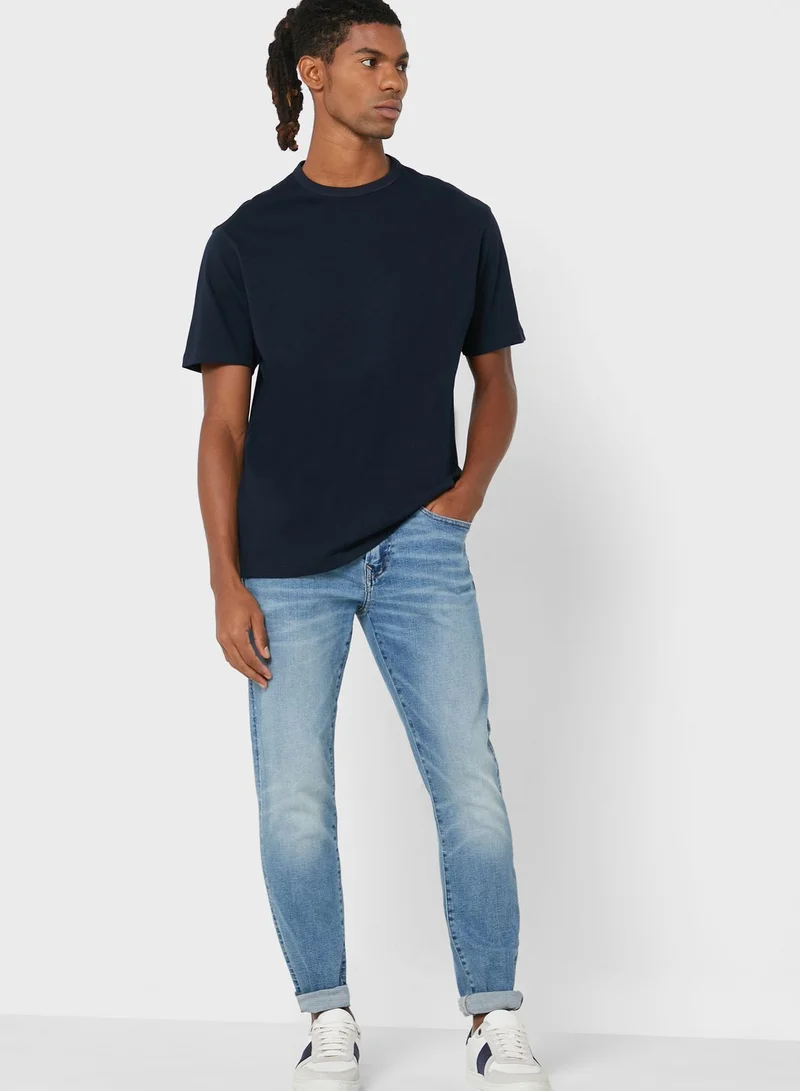 Mango Man Essential Crew Neck T-Shirt