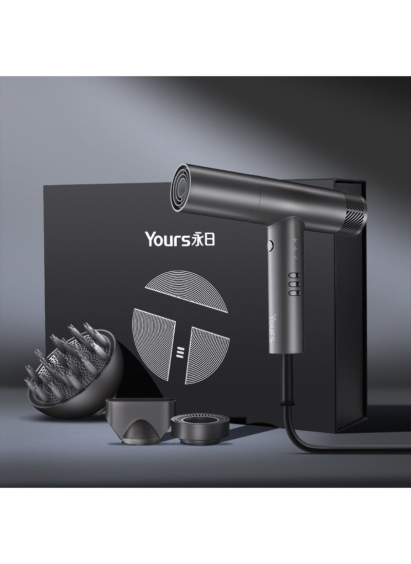 general 11K RPM Brushless Hair Dryer for Home Salon Feel Gray