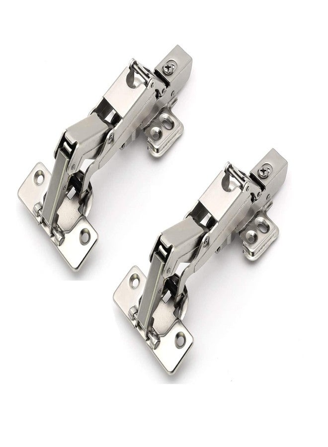RAB Auto Hinges Stainless Steel Auto-Close for Full Overlay for Cabinet Hinges (Code:- Auto Hing Soft Close H-165-1-SC, 165% Pair-1) - Image 1