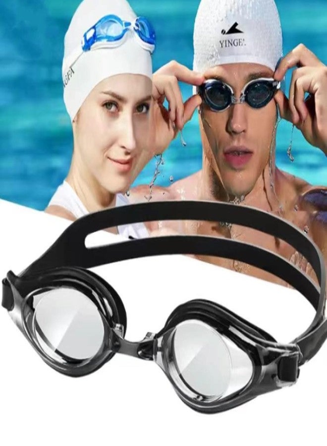 PELO Anti Fog Swimming Goggles,Cap,Earplug Set- Ideal for All Age Group | Silicone Non Slip | Easy to Carry Swimming Goggles with Swimming Caps for Men & Women - Image 5