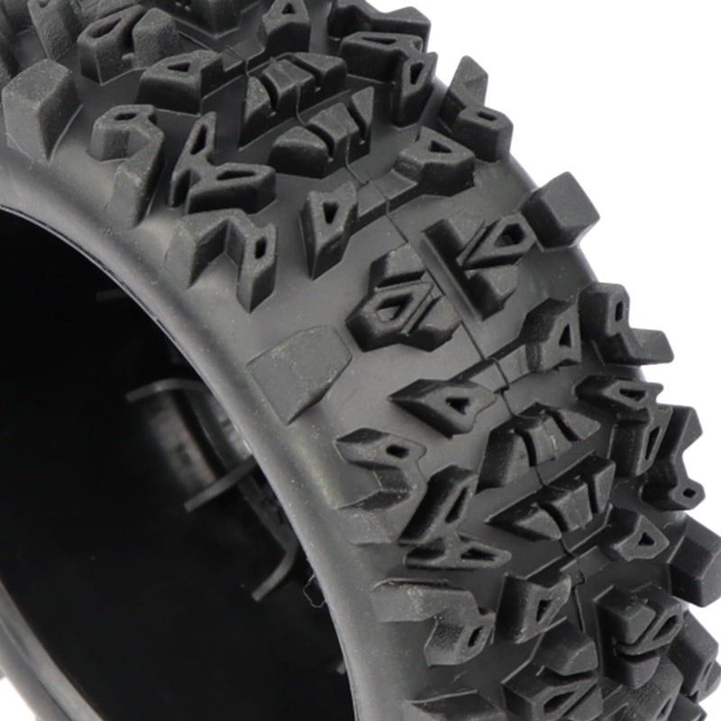 Aimrock 4PCS 1/8 RC Buggy Wheels & Tires 17mm Wheel Hex Pre-glued for Arrma Typhon 6S 3S Talion 6S Team Losi HPI RC Off Road Car - Image 3