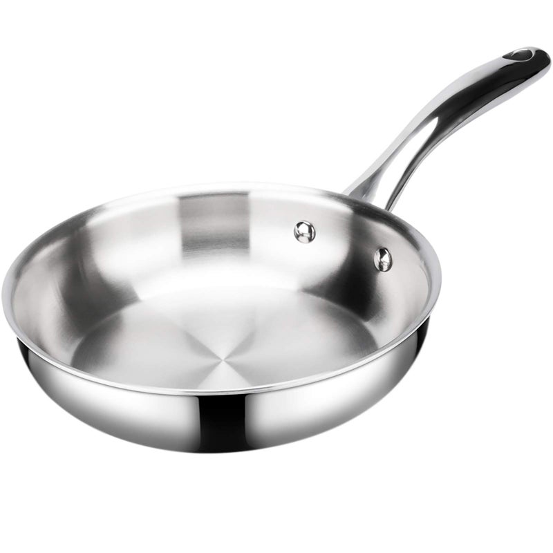 Duxtop WholeClad TriPly Stainless Steel StirFry Pan Kitchen Induction Cookware 10 Inches