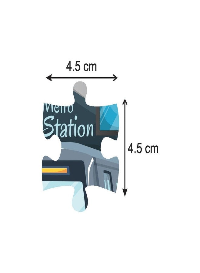Mittimate Metro Station Jigsaw Puzzle Game for Kids Age 4 to 6 Old I 36 Pieces Puzzle Toy I Birthday Gift for Children - Image 4