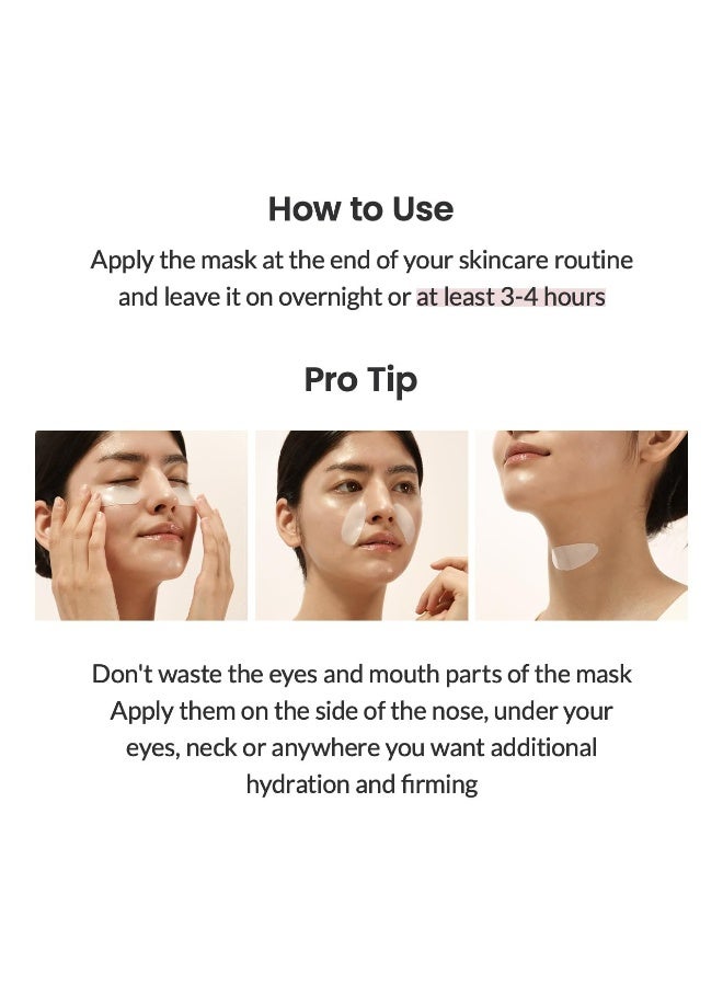 Biodance Hydro Cera-Nol Real Deep Mask, 4 Sheets, Hydrating & Soothing Sheet Mask with Hyaluronic Acid, Panthenol & Ceramides, Deep Moisturizing & Skin Barrier Repair Facial Mask - Image 5