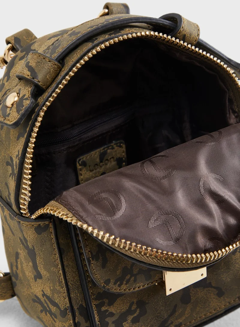 Le Confort Patch Detail Backpack